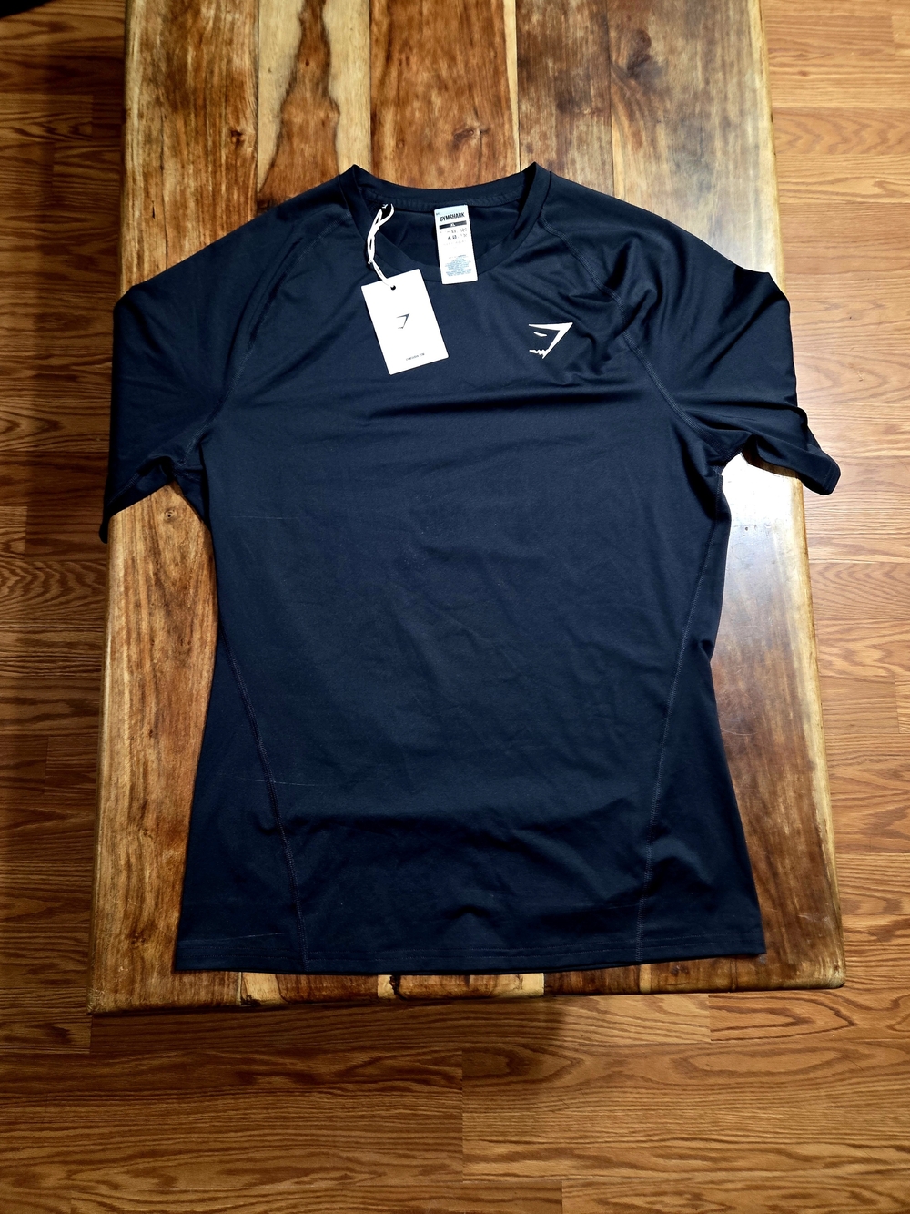 Gymshark Element Baselayer T-Shirt In Black. Size X-Large